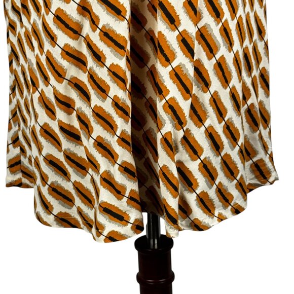 Like new MASAI Abstract Pattern Loose Fitting V-Neck Top Size XL - Picture 10 of 10